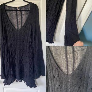 Free People Slouchy Sweater Dress